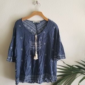 Chloe K Boho Top